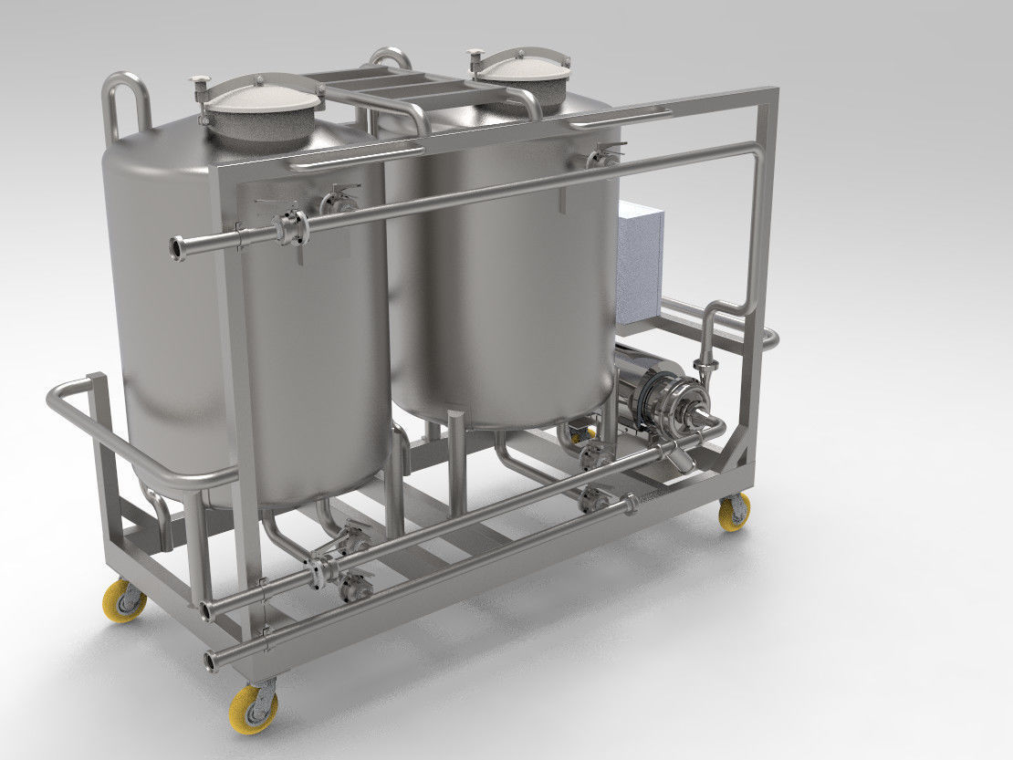 Mobile cip station 3D model_1