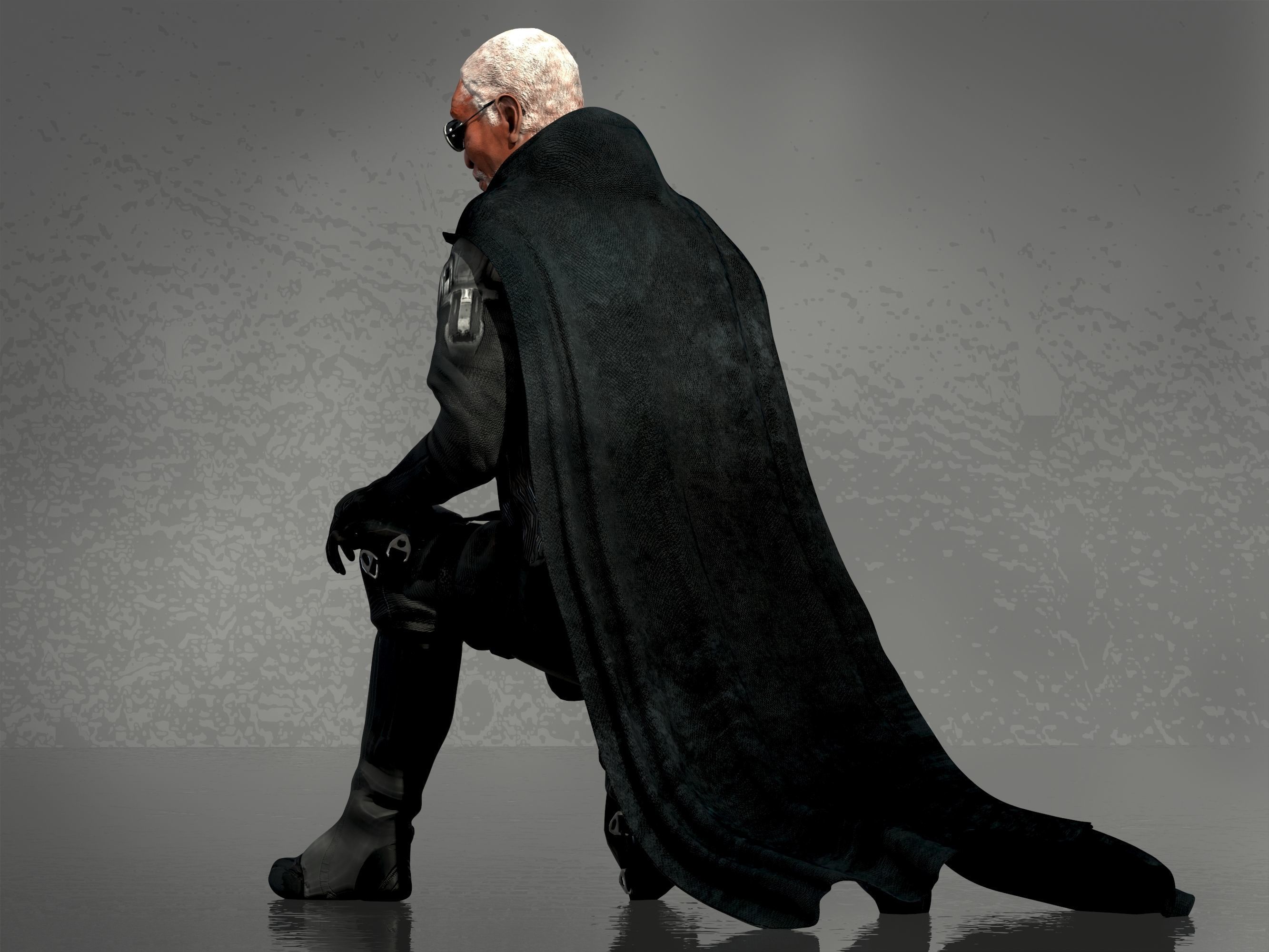 Malcolm Beach from Oblivion Low-poly 3D model_14