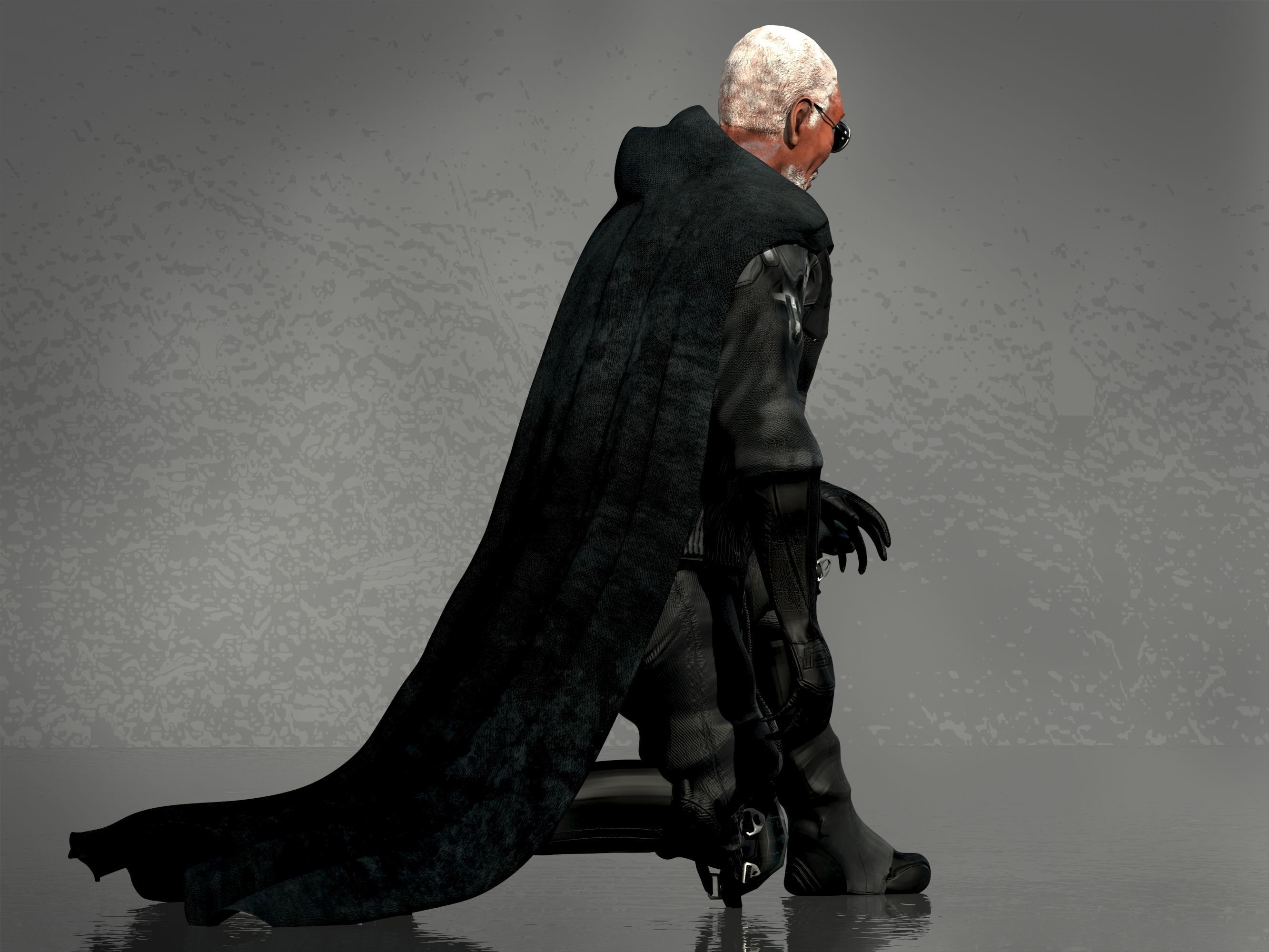 Malcolm Beach from Oblivion Low-poly 3D model_2