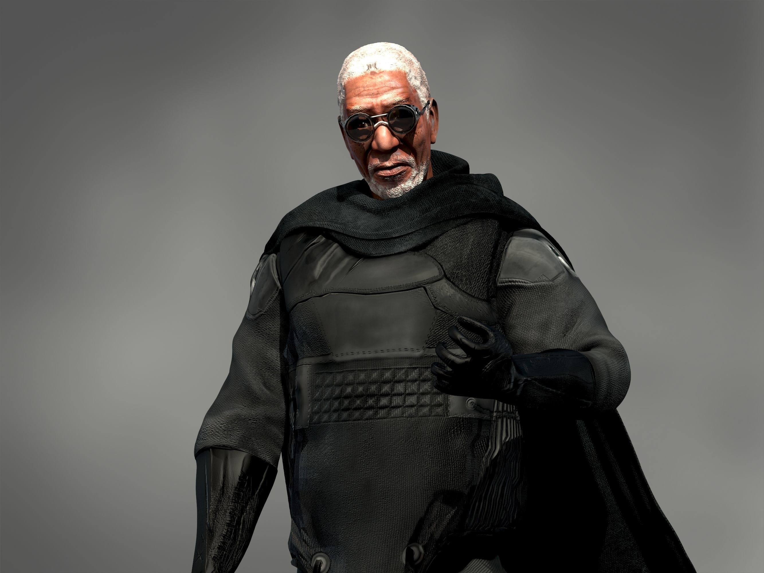 Malcolm Beach from Oblivion Low-poly 3D model_5