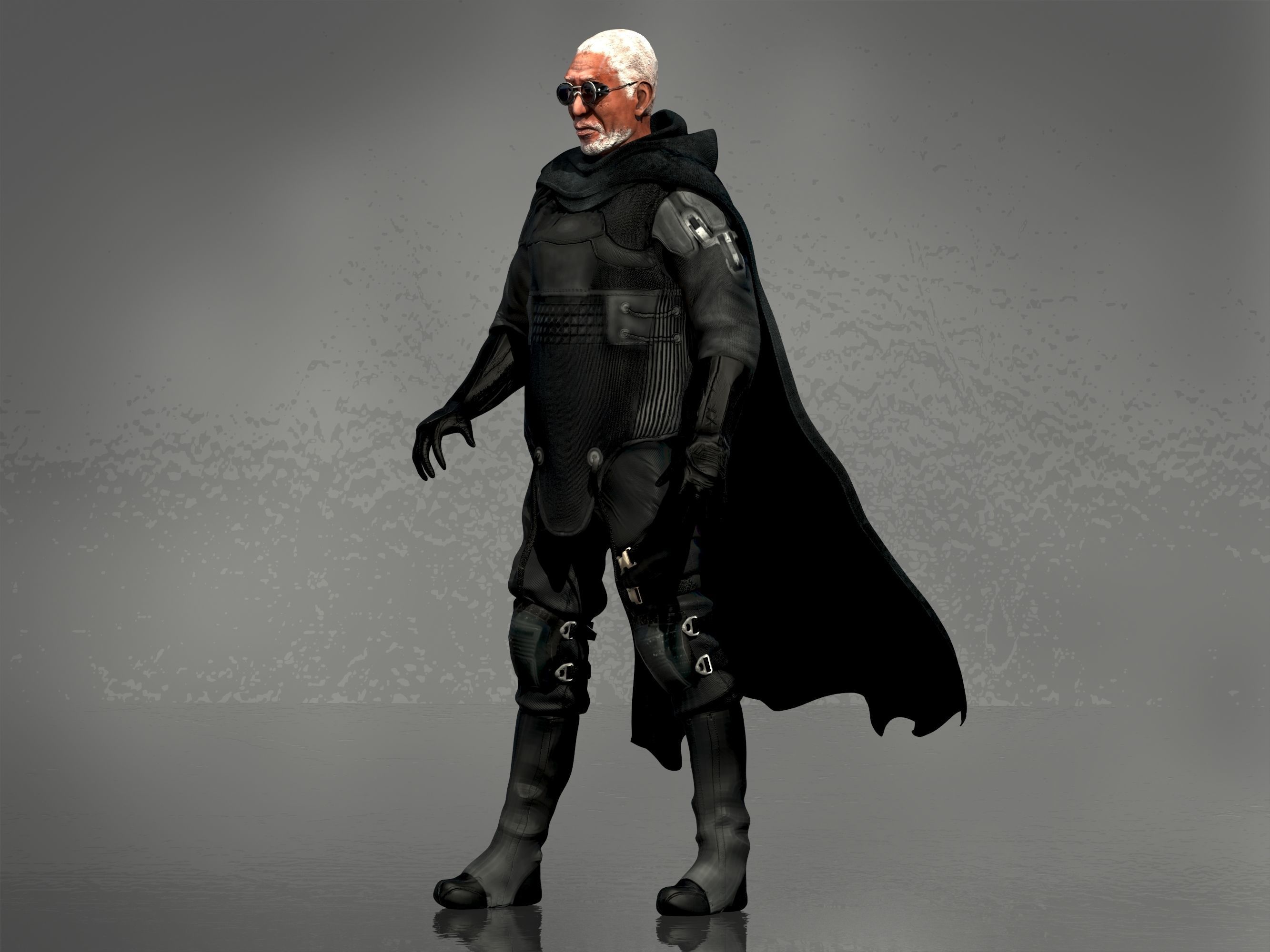 Malcolm Beach from Oblivion Low-poly 3D model_12