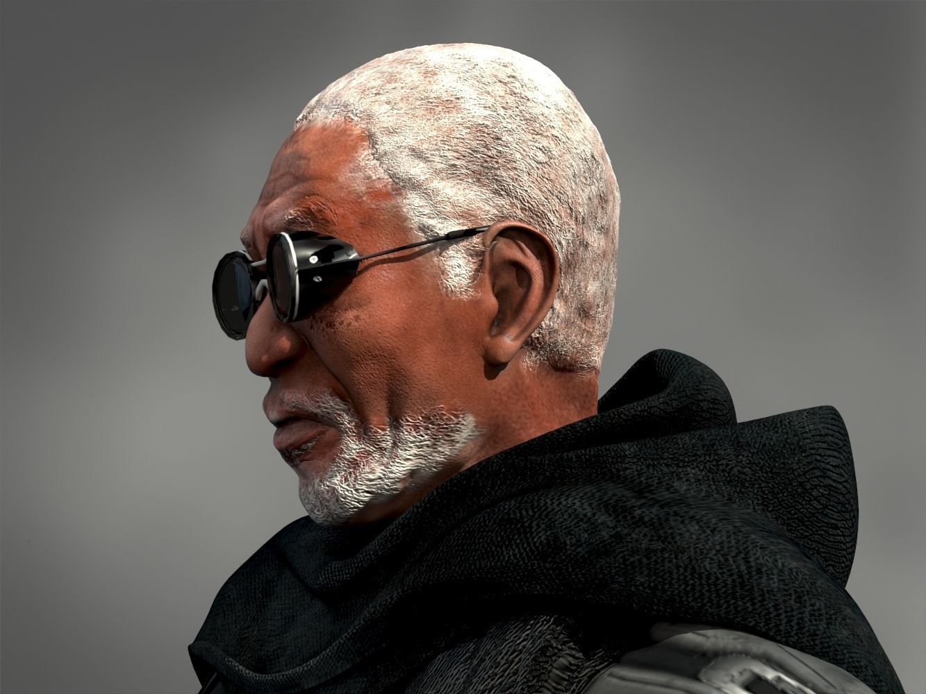 Malcolm Beach from Oblivion Low-poly 3D model_15