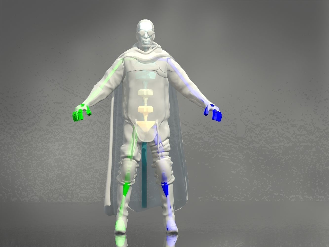 Malcolm Beach from Oblivion Low-poly 3D model_18