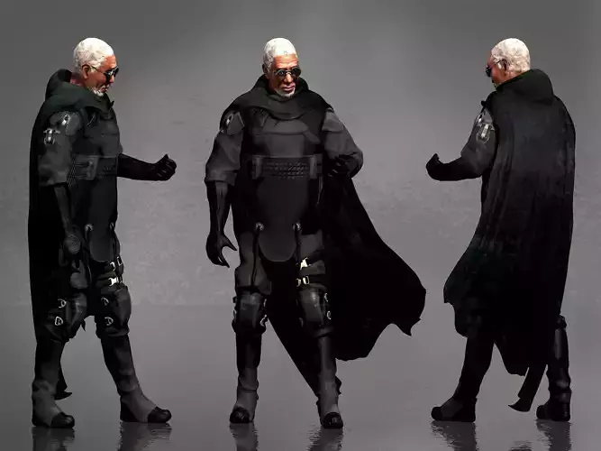 Malcolm Beach from Oblivion Low-poly 3D model Malcolm Beach from Oblivion Low-poly 3D model