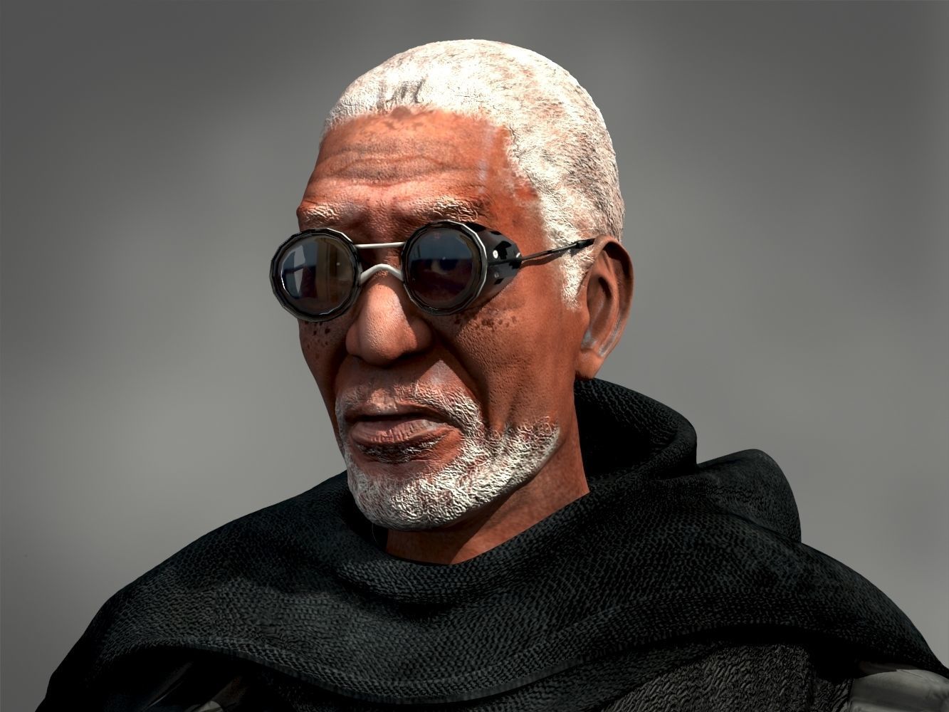 Malcolm Beach from Oblivion Low-poly 3D model_16