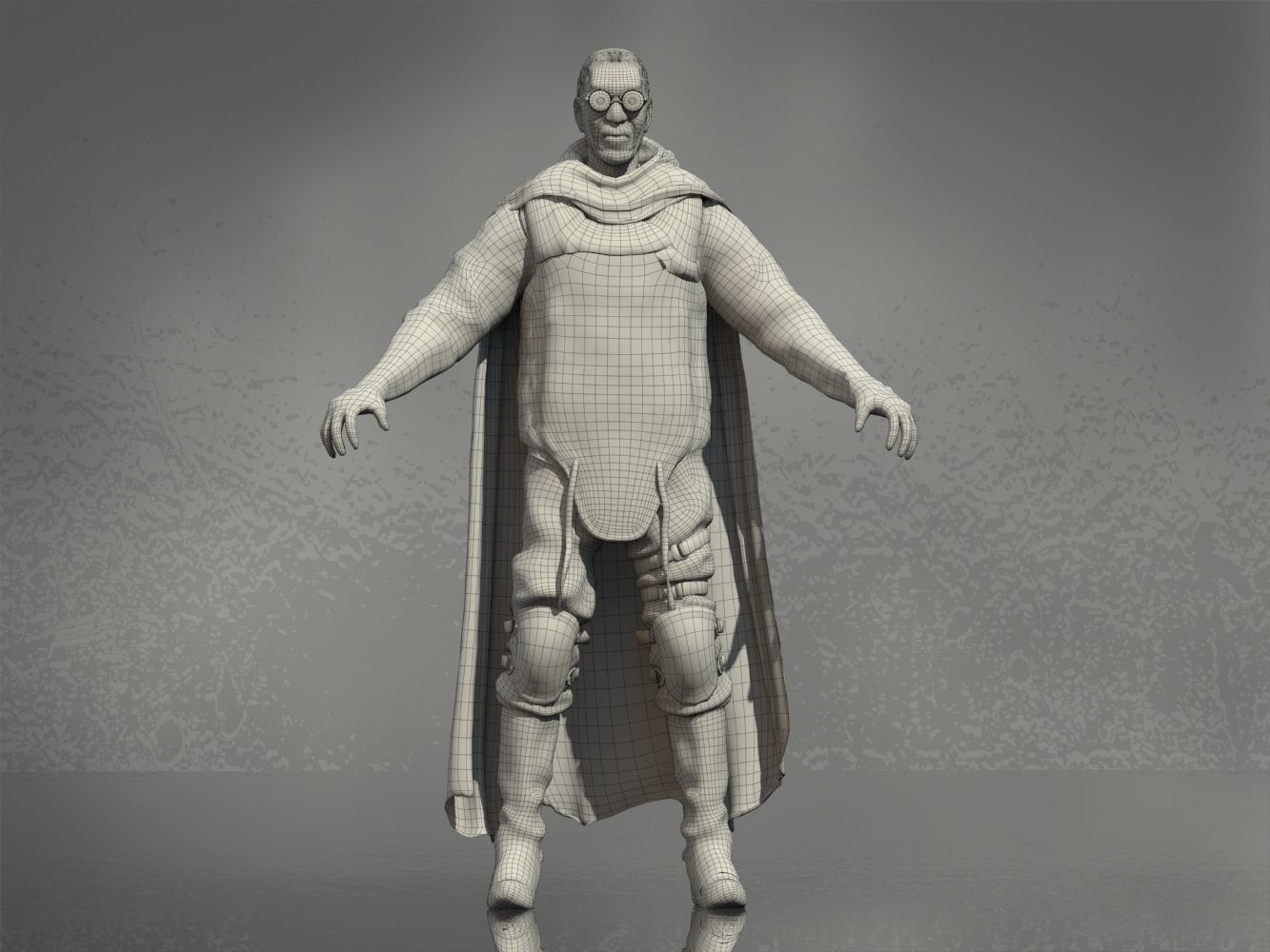 Malcolm Beach from Oblivion Low-poly 3D model_19