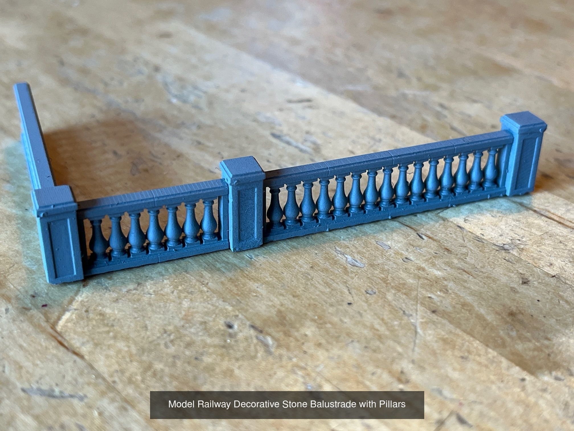 Model Railway Fencing and Walling Several Designs 3D Model Collection_5