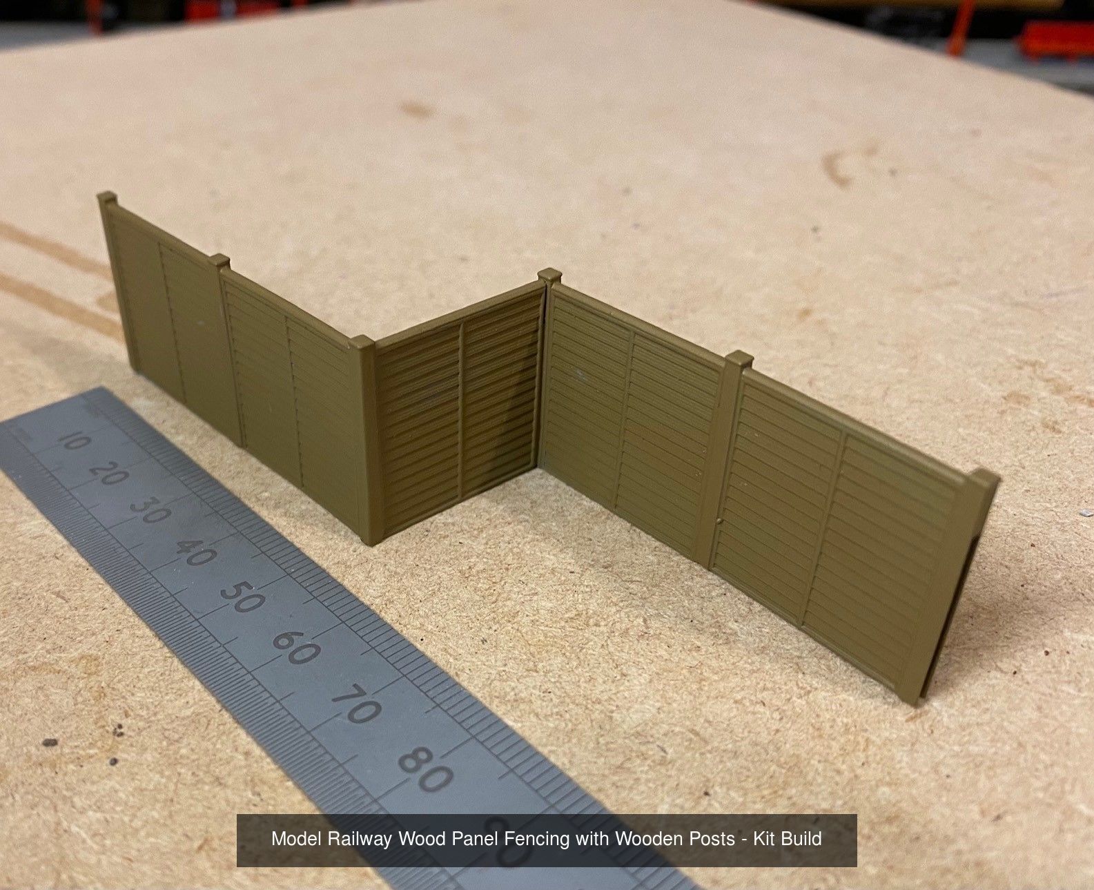 Model Railway Fencing and Walling Several Designs 3D Model Collection_15