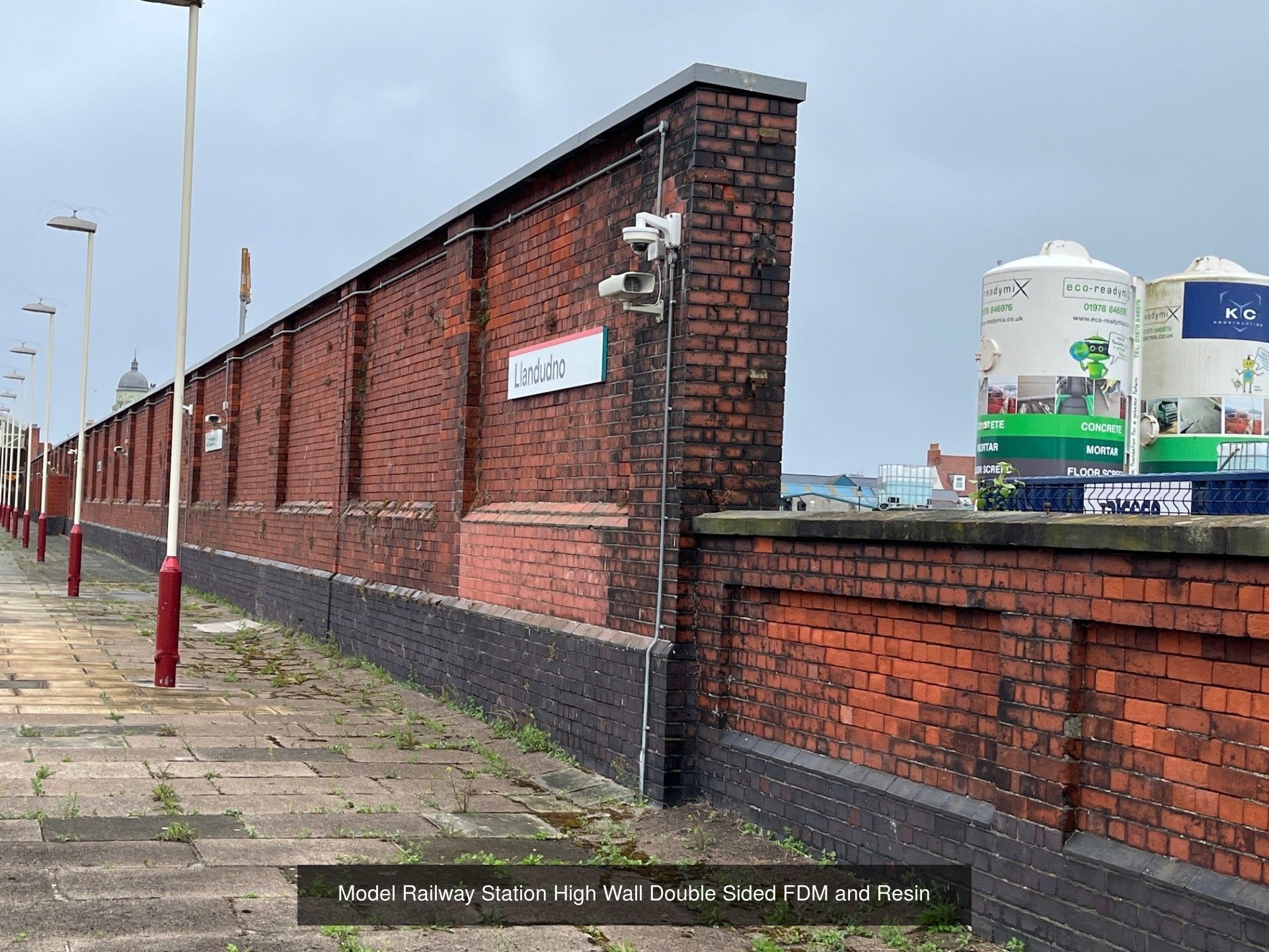 Model Railway Fencing and Walling Several Designs 3D Model Collection_2