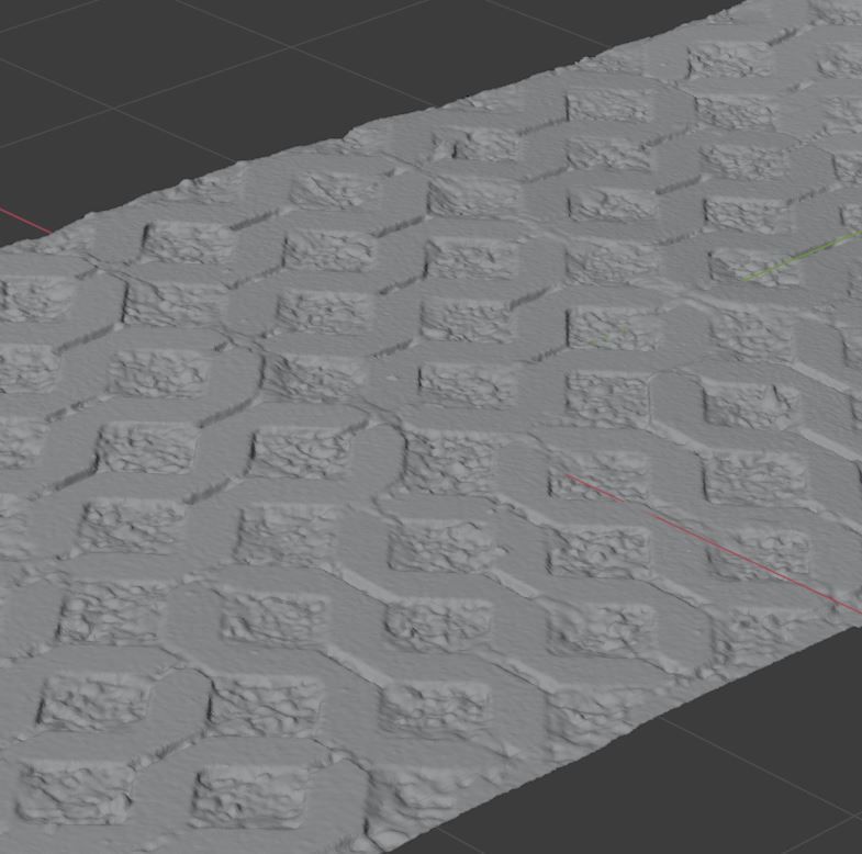 Stone Pathway 3D model_15