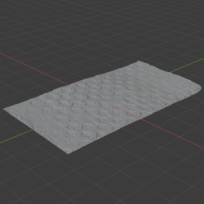 Stone Pathway 3D model_11