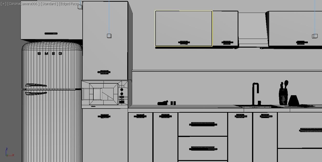 Modern cuisine 3D model_13
