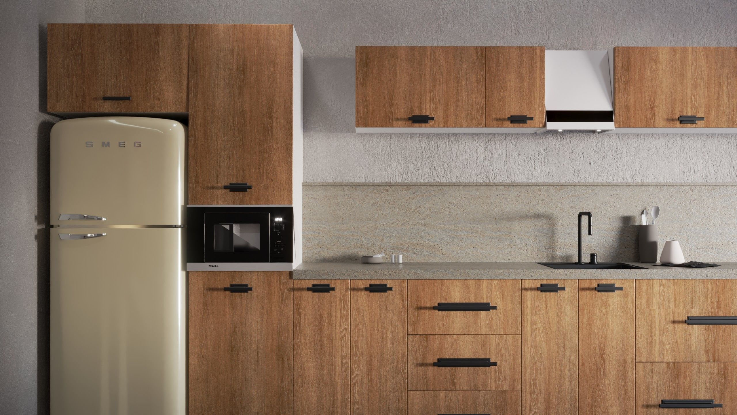 Modern cuisine 3D model_4