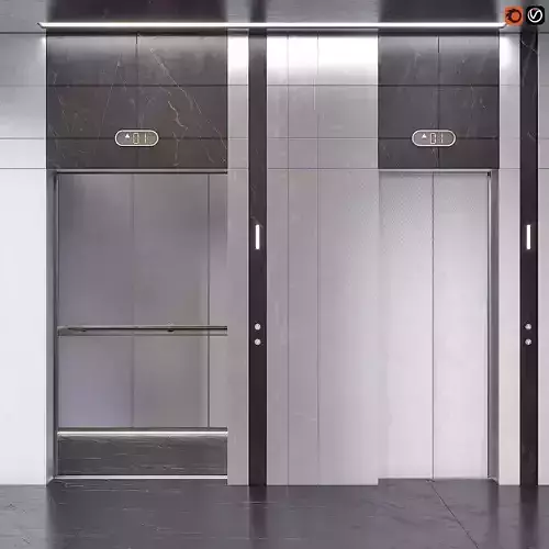 Elevator with interior 2  