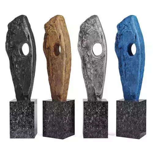 Abstract wing sculpture