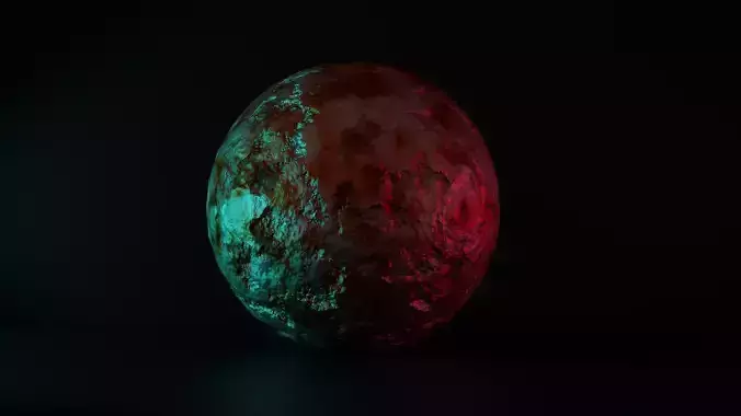 Procedural rust texture