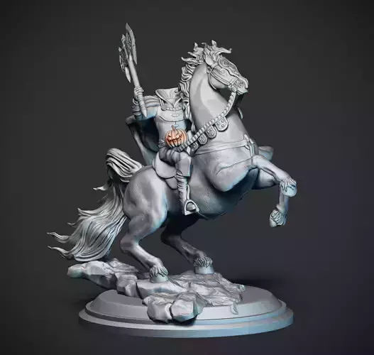 Headless Horseman 3D print model