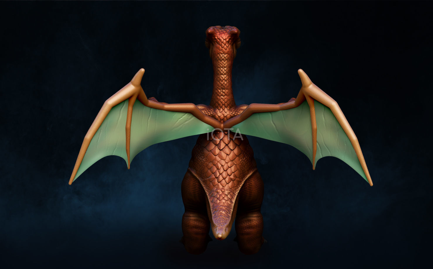 POKEMON - HIGH RES - CHARIZARD 3D model 3D model_1