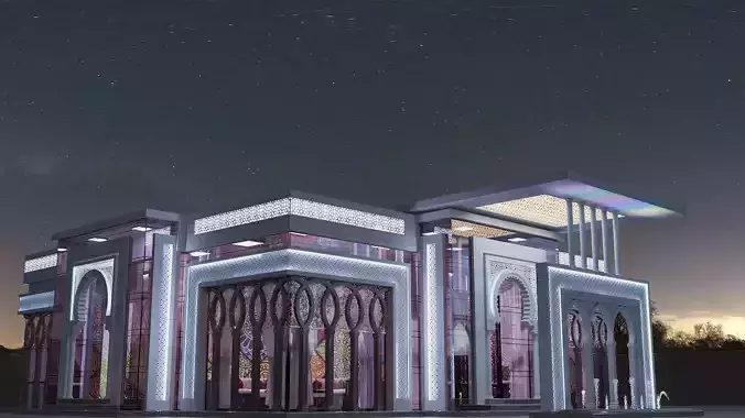 Islamic moslem teahouse