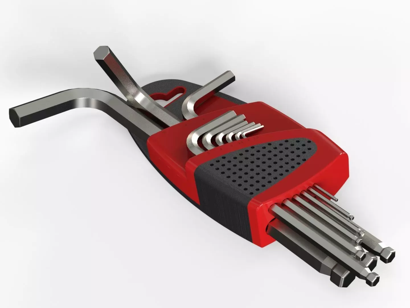 Allen Key Wrench 3D model_0
