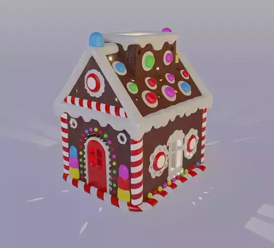 little gingerbread house for christmas