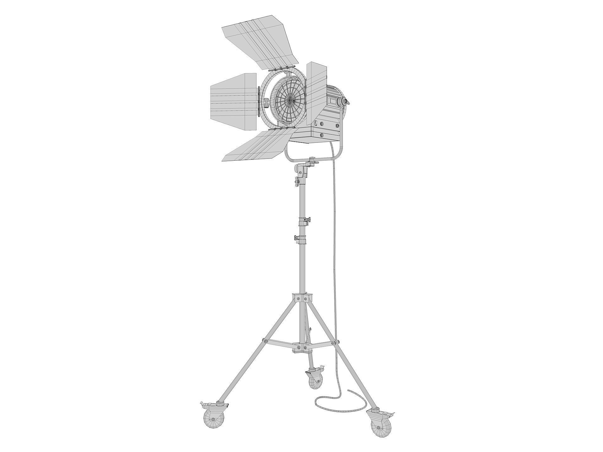  Studio Lighting Collection 3D model_22