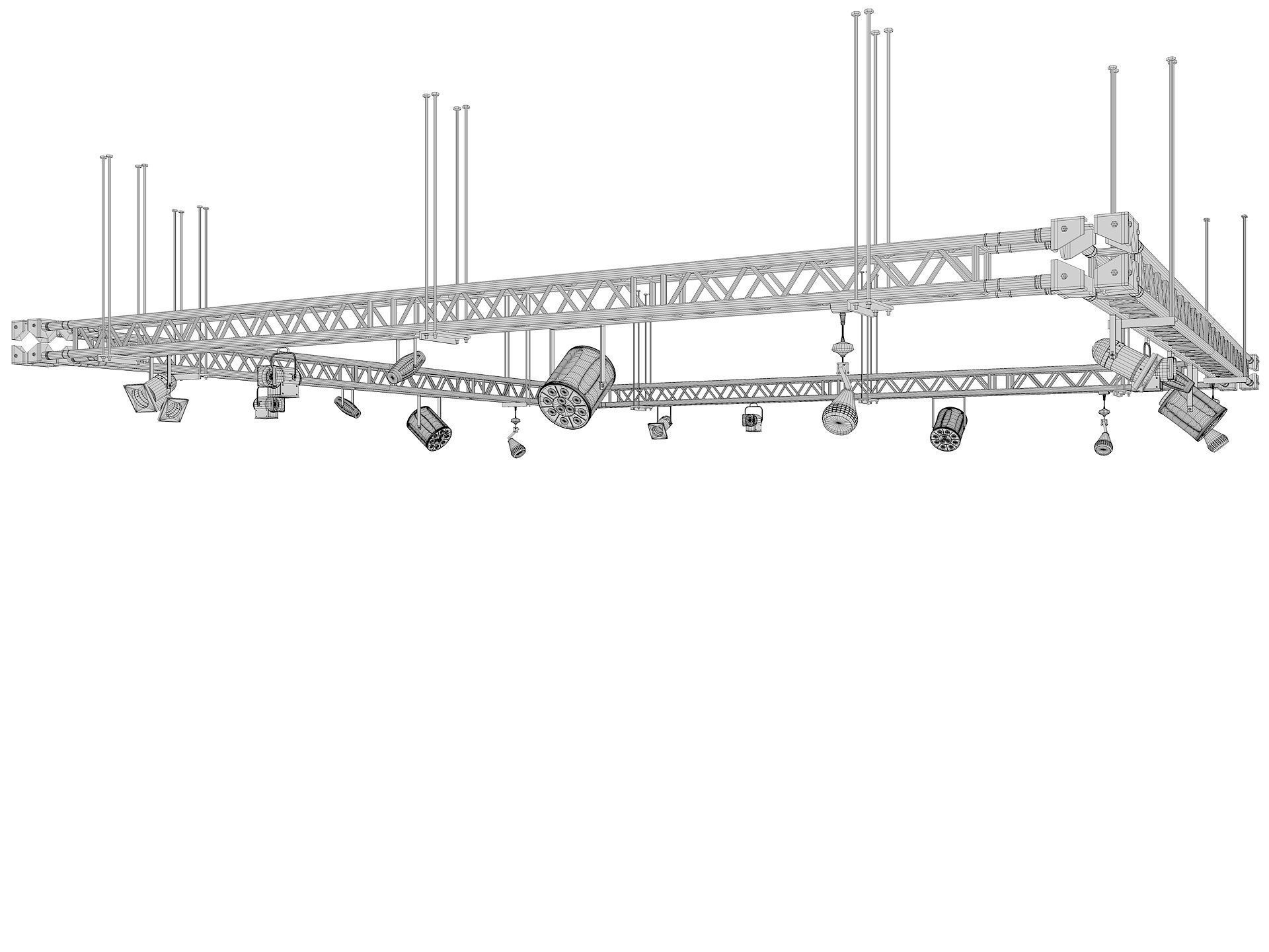  Studio Lighting Collection 3D model_6