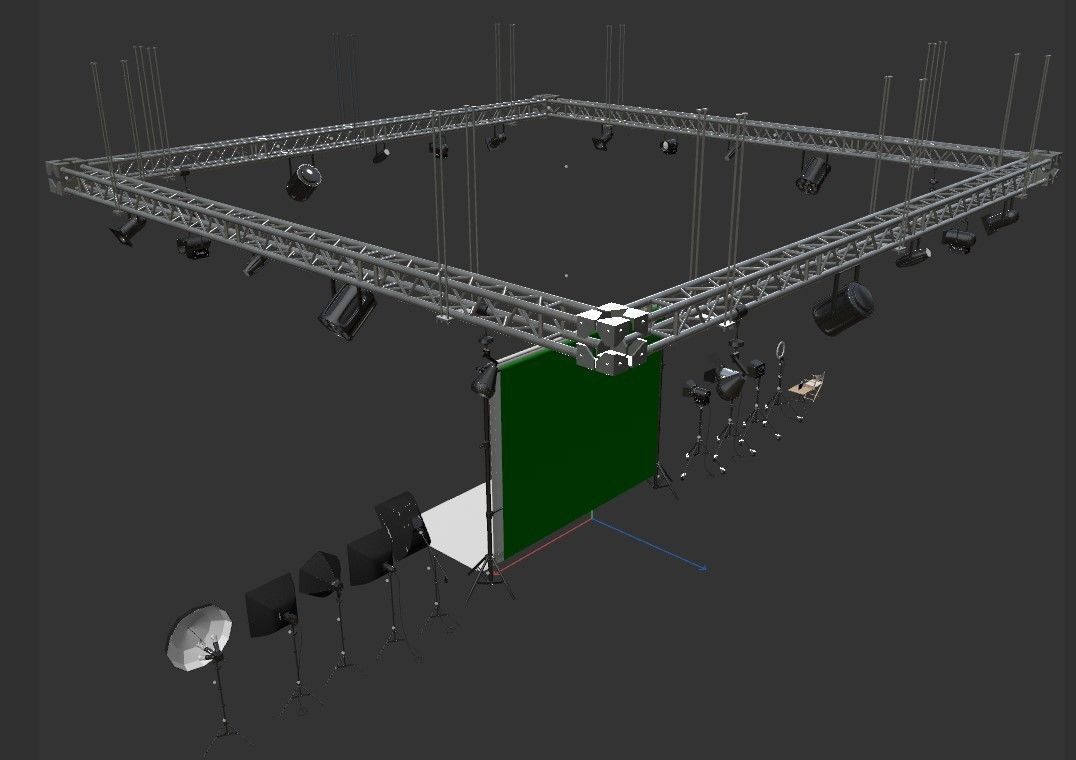  Studio Lighting Collection 3D model_39