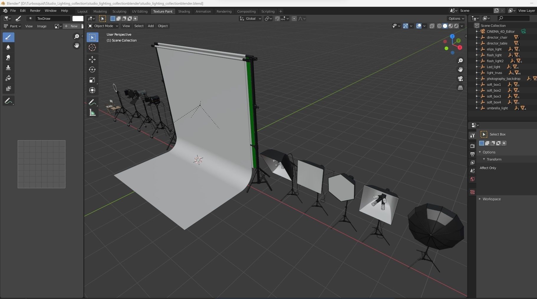  Studio Lighting Collection 3D model_41