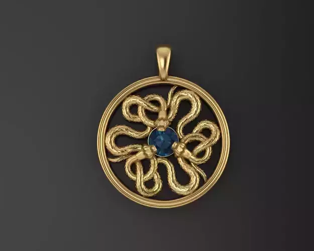 Snake pendant 