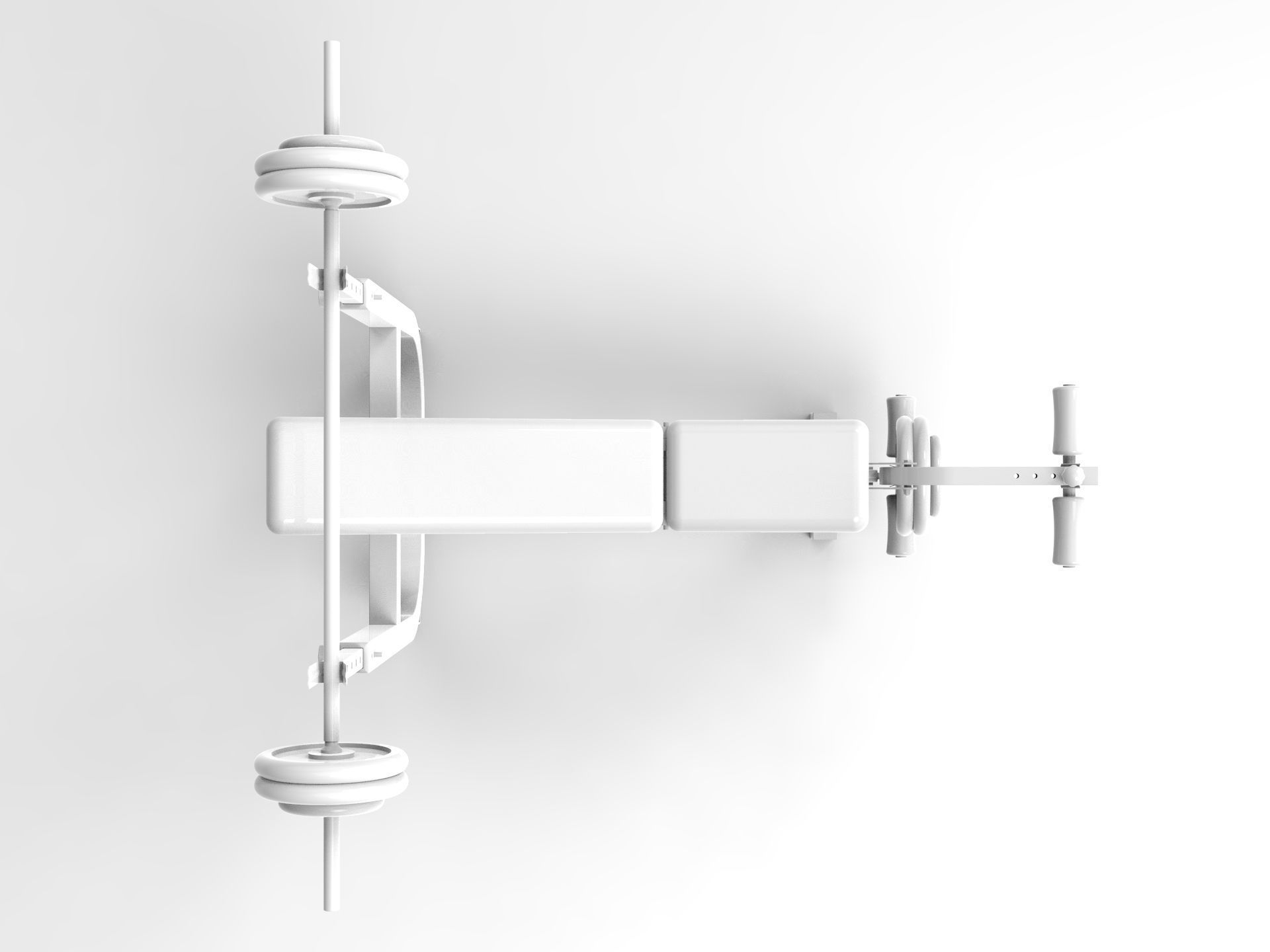 Weight Bench 3D model_17