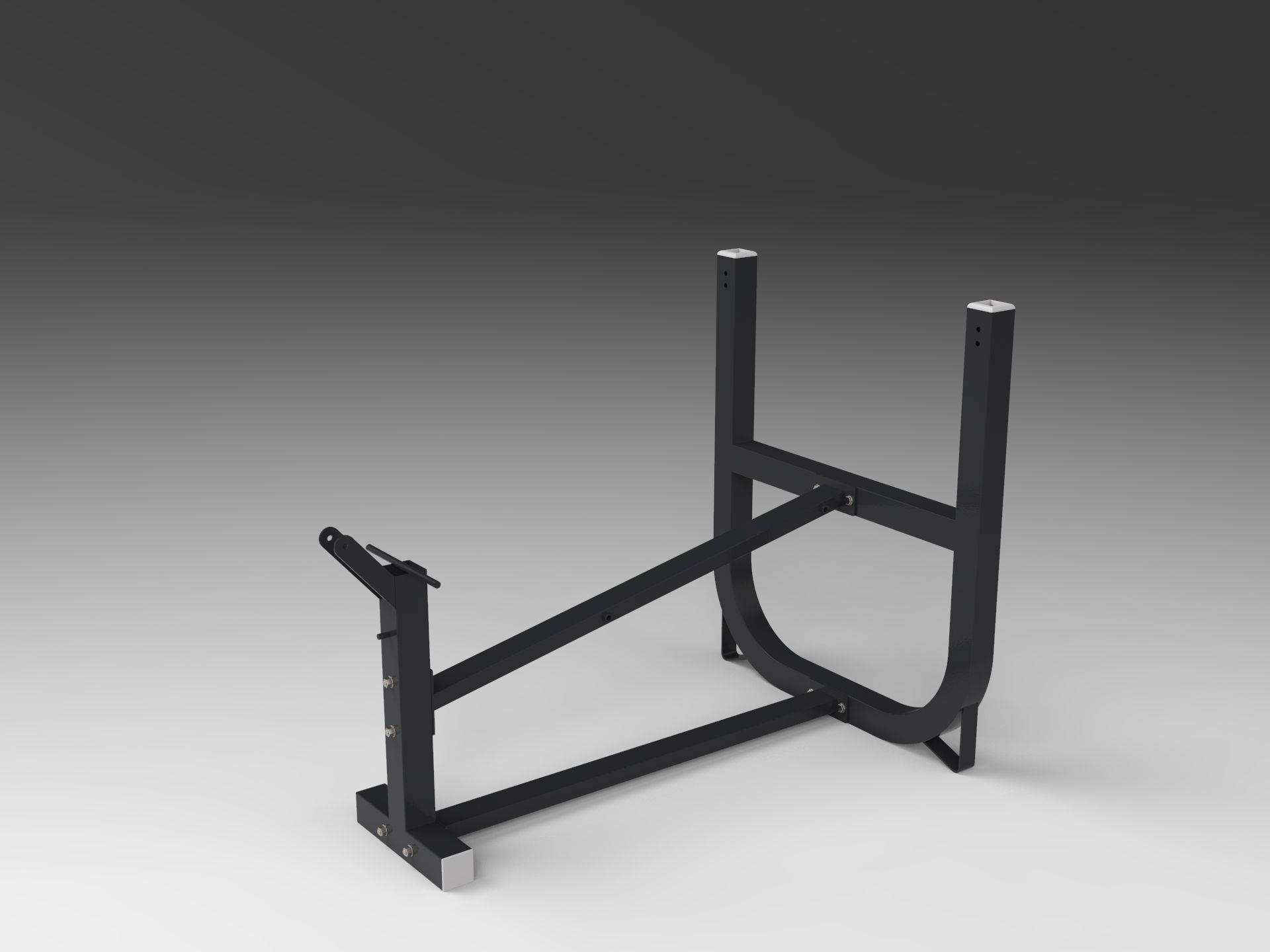Weight Bench 3D model_8
