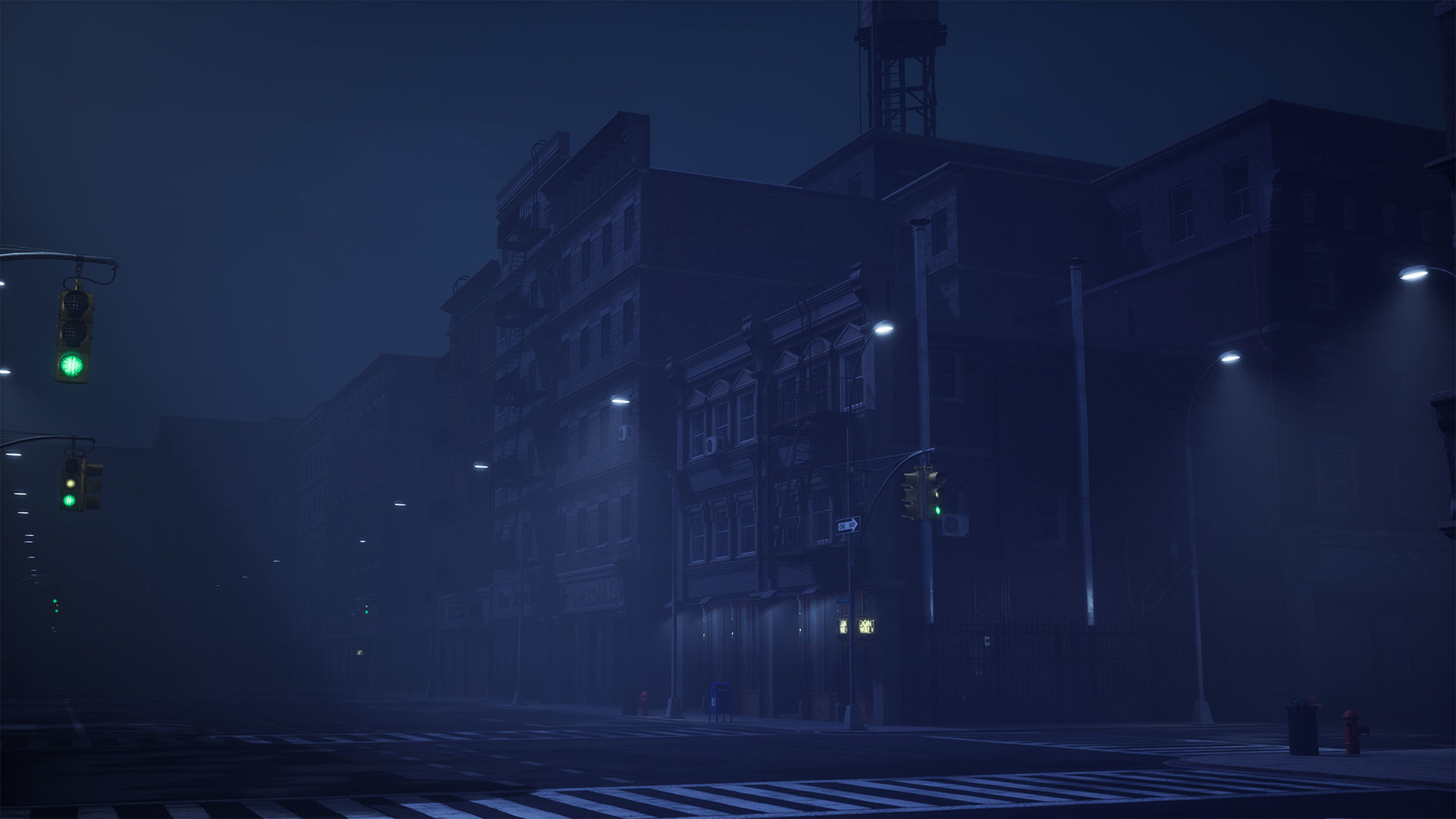 City Shops - Modular Kit - Unreal 4 Low-poly 3D model_11