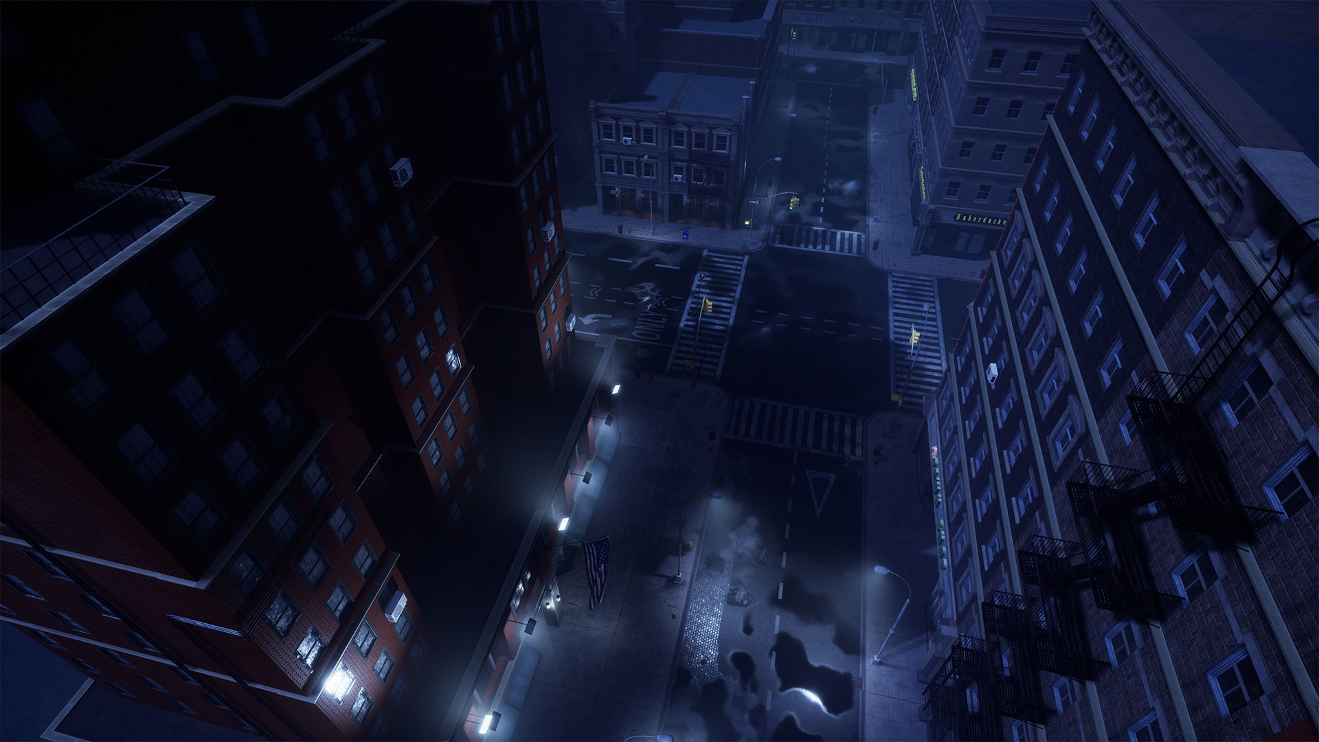 City Shops - Modular Kit - Unreal 4 Low-poly 3D model_8