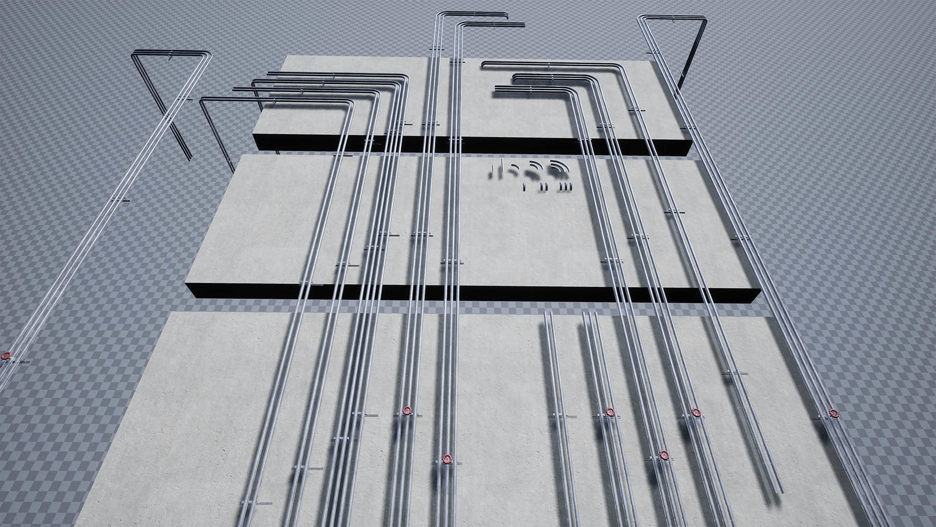 City Shops - Modular Kit - Unreal 4 Low-poly 3D model_18