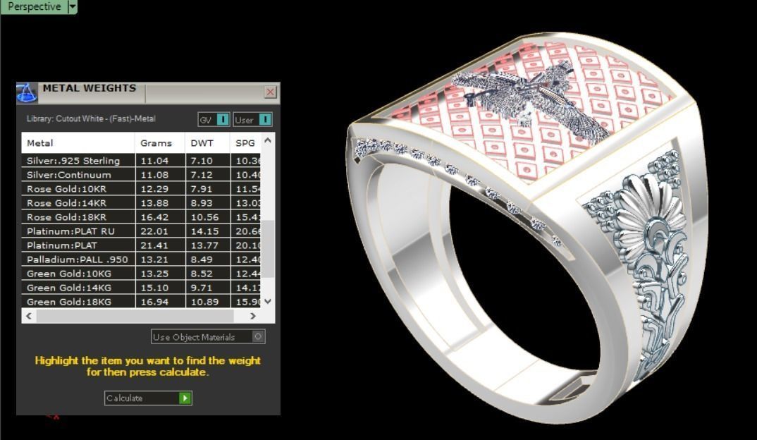 Farahvar ring 001 3D print model_12