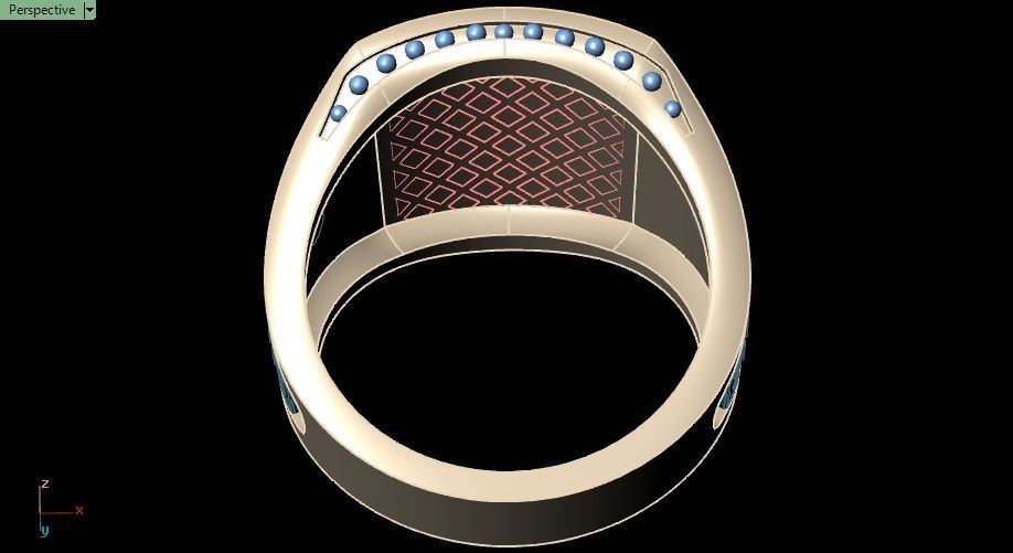 Farahvar ring 001 3D print model_14