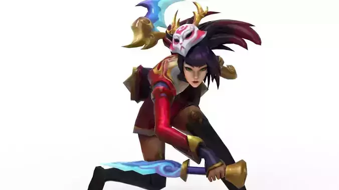Akali Blood Moon - League Of Legends