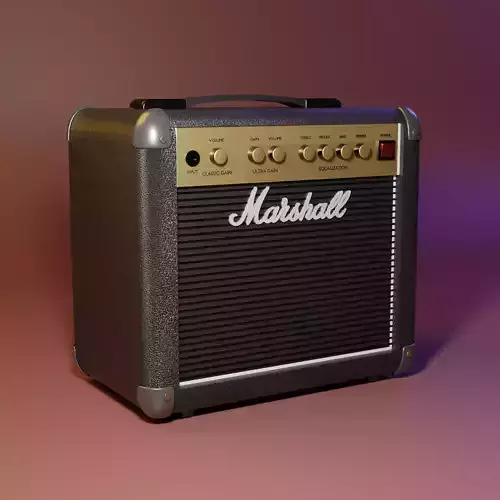 Marshall AMP  3D model