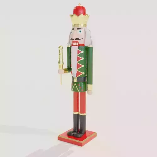 traditional nut cracker for christmas