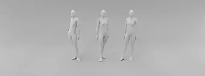 female fashion mannequin relaxed set