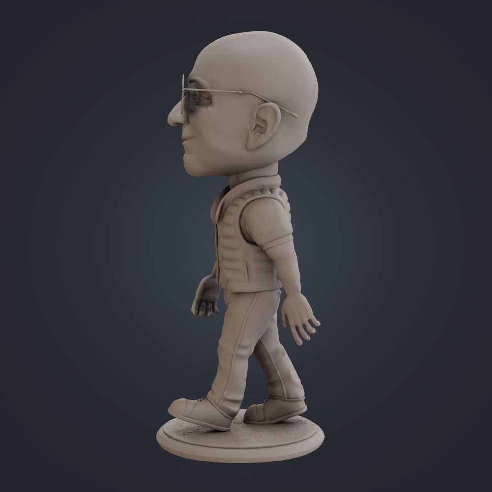 Jeff Bezos - Bighead Style 3D print model_4