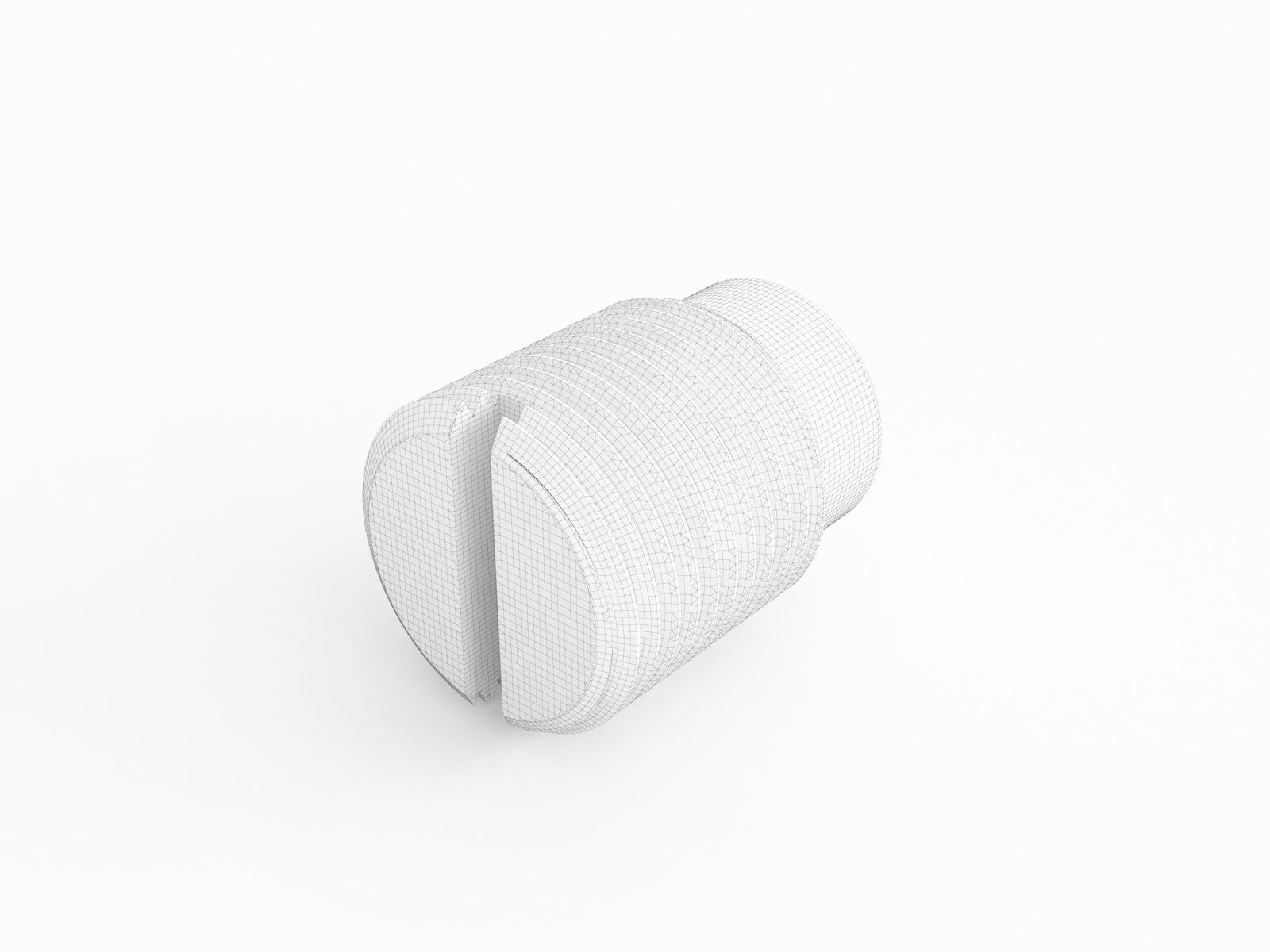 Screw 16 3D model_1