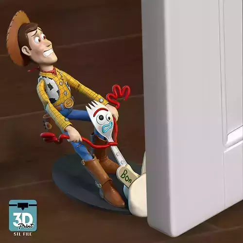 Woody - Door Stopper - Toy 3D print model