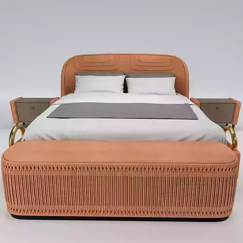 Contemporary Bed Set