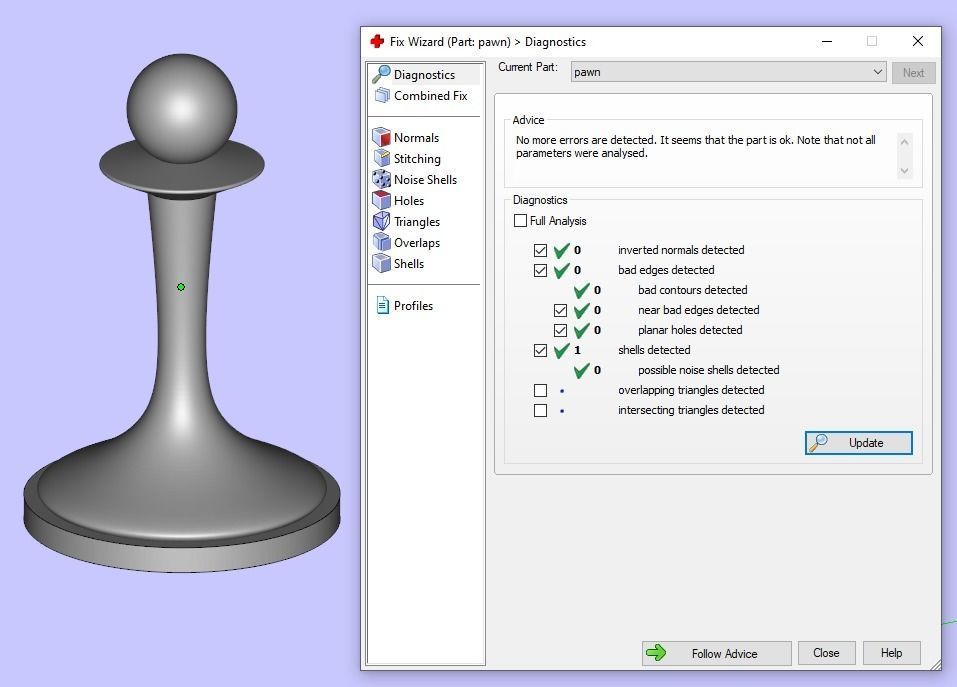 Printable chess pieces - no textures included 3D print model_5