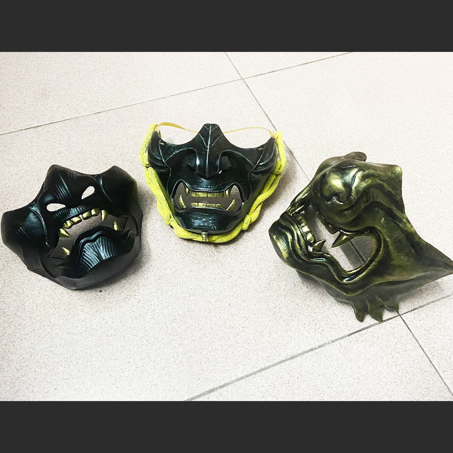 Ghost Of Tsushima - Wolf Mask - Samurai Cosplay Mask 3D print model_10