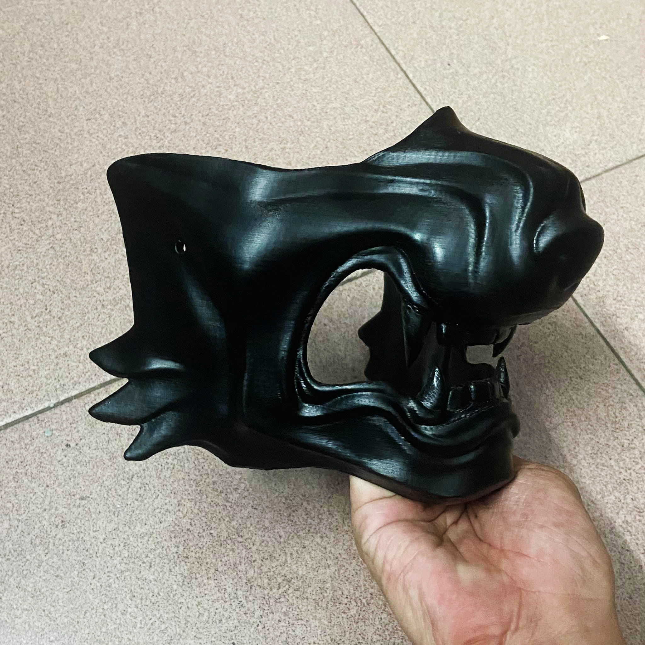 Ghost Of Tsushima - Wolf Mask - Samurai Cosplay Mask 3D print model_6