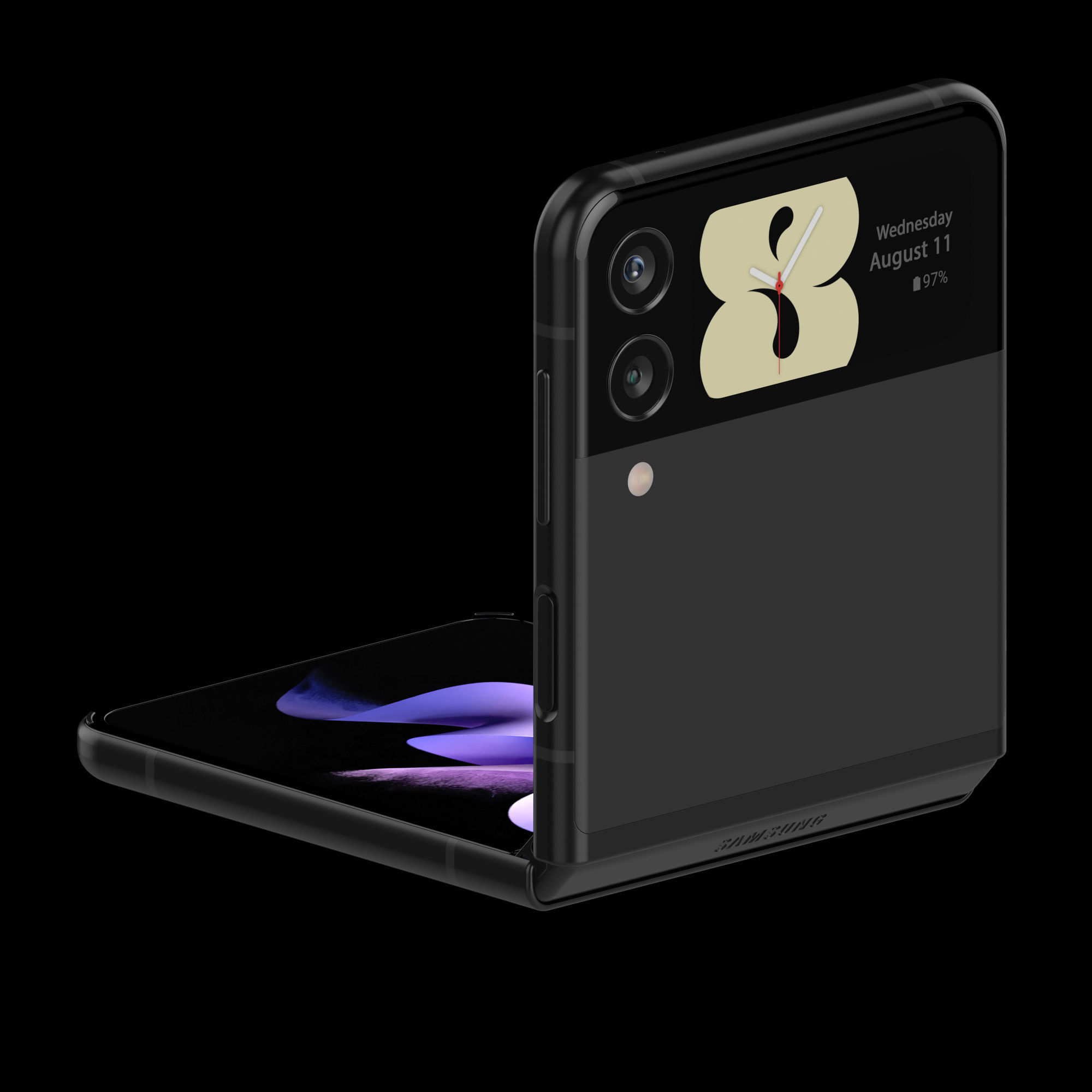 Samsung Galaxy Z Flip 3 3D model_4