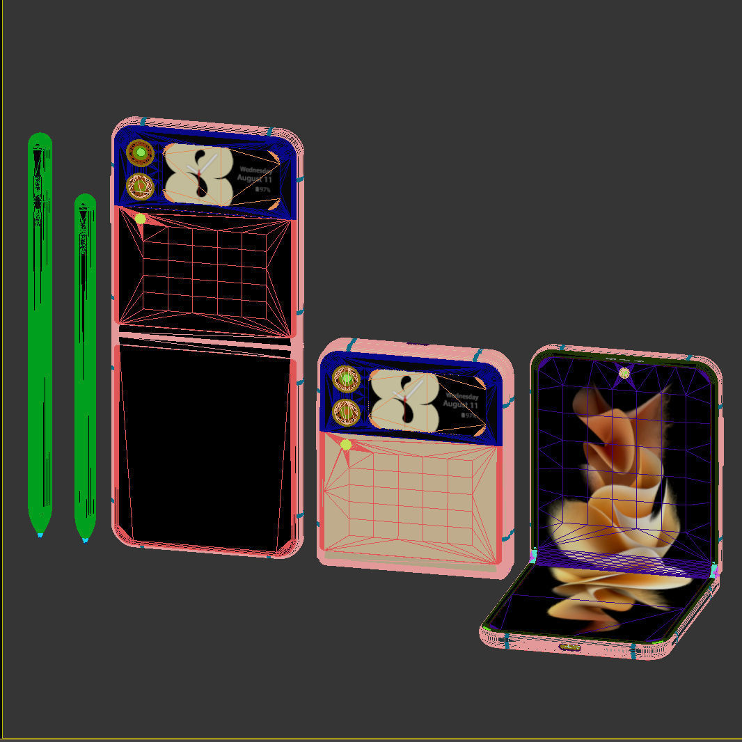 Samsung Galaxy Z Flip 3 3D model_19